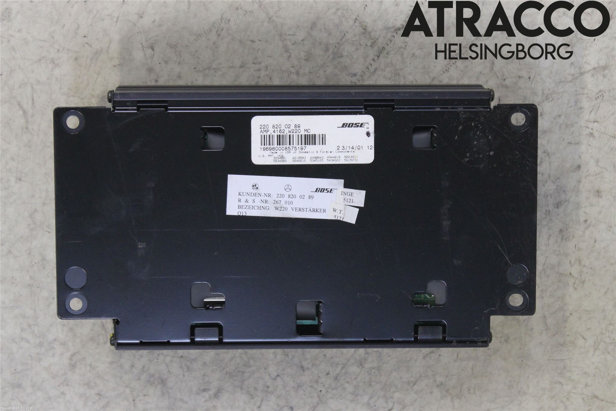 Mercedes-Benz MB S-KLASS (W220)  99-05 Radio-Stereo Förstärkare