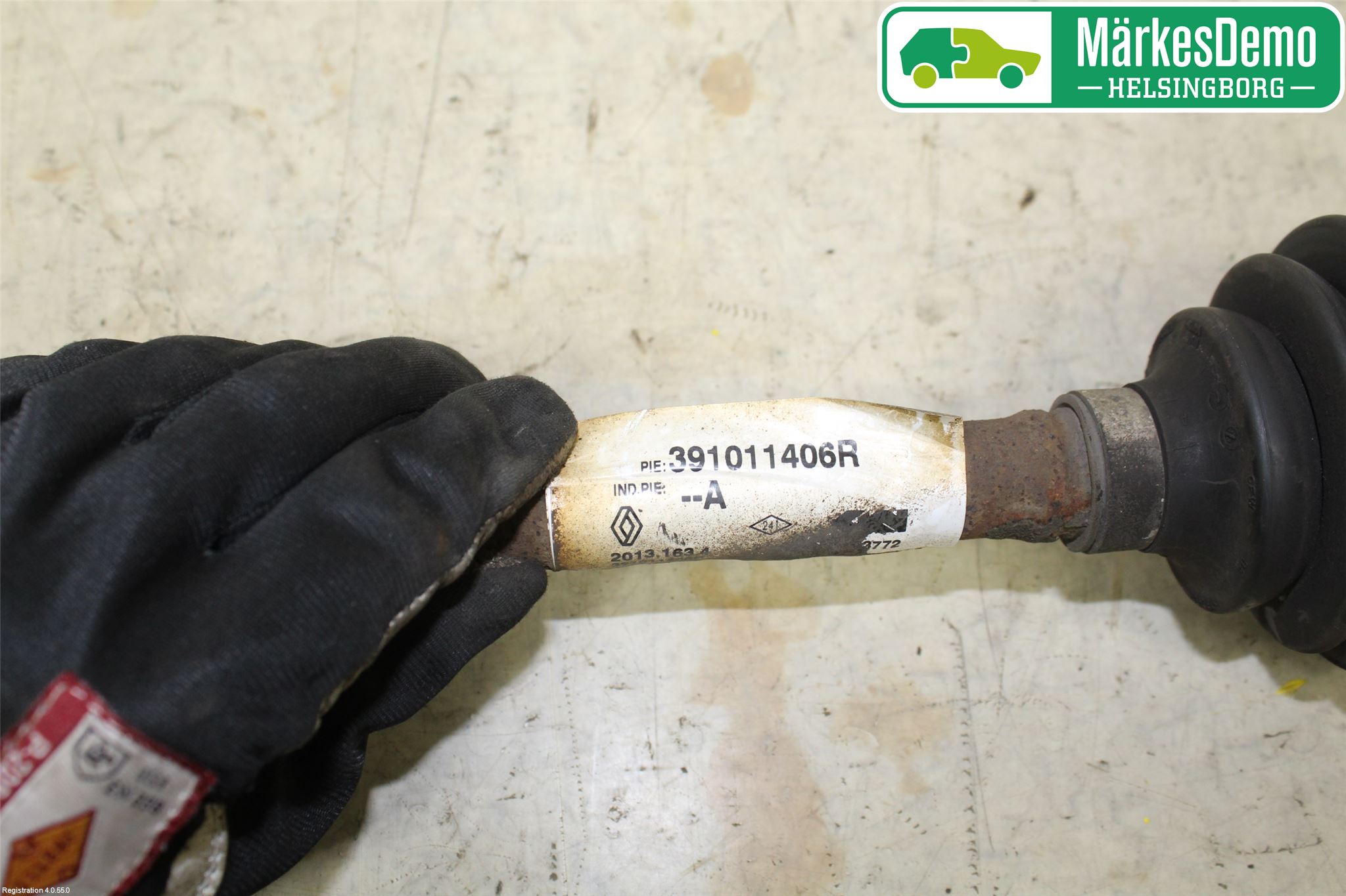 Dacia LODGY 12-18 Drivaxel Fram Vänster