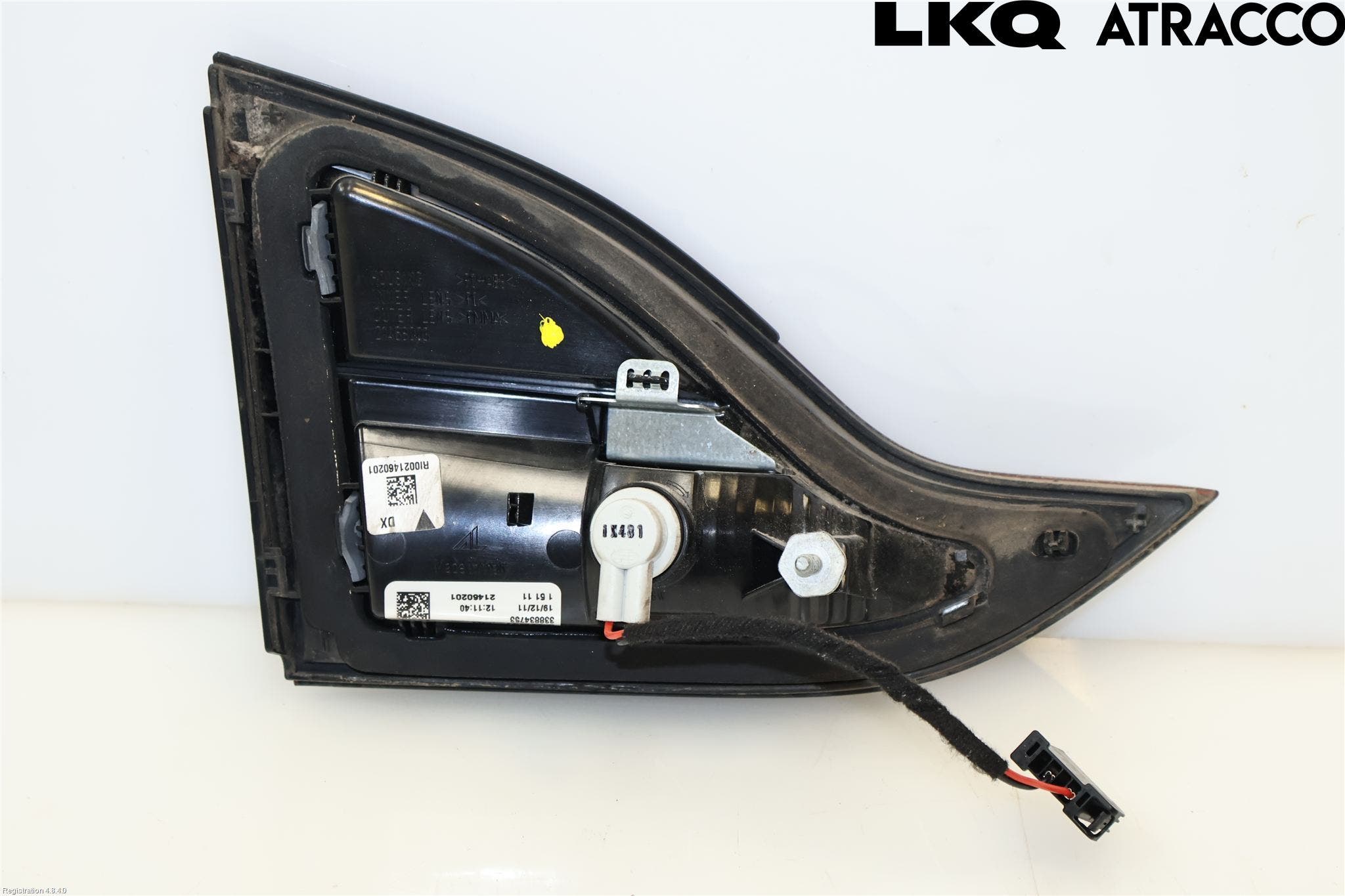 Opel ZAFIRA C 12-19 Bakljus Lucka Hö