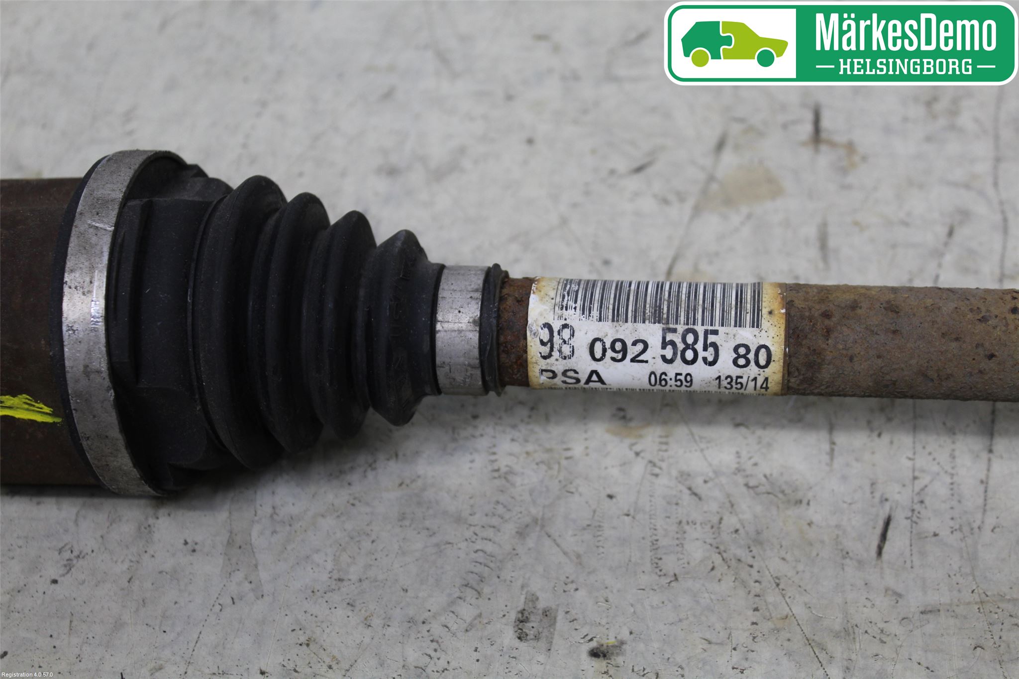 Citroen C4 II 11-18 Drivaxel Fram Höger