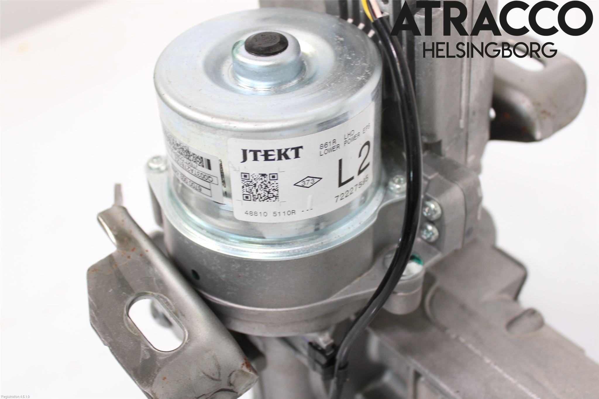 Renault CAPTUR 13-19 Rattaxelagg Med Inb Servo