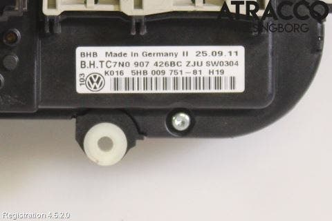 Volkswagen VW CADDY 11-15 Ac Styrenhet Ac Manöveren