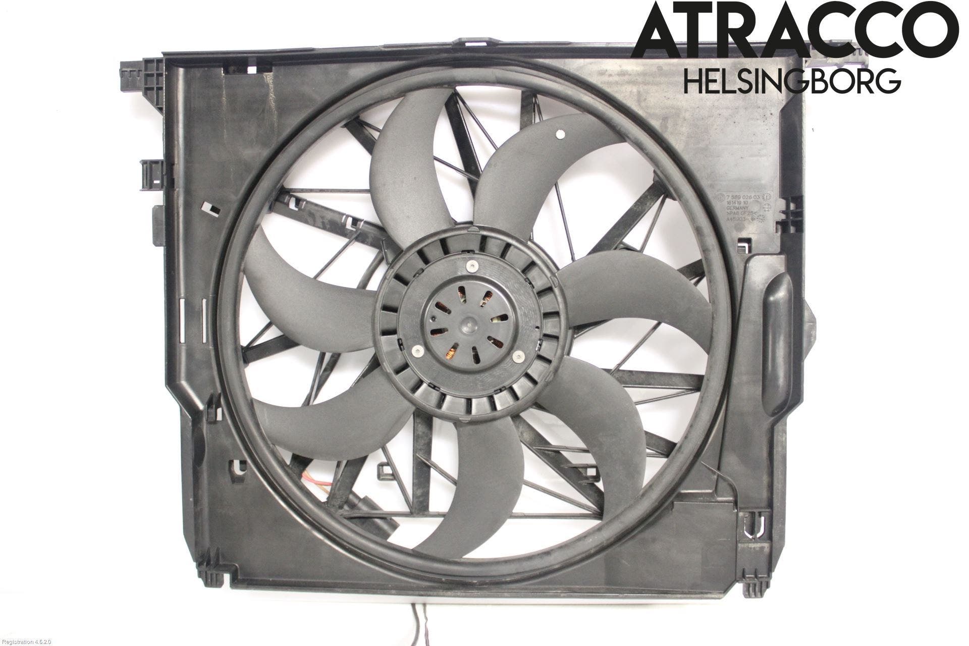 BMW 5 F10/F11/F18 09-17 Kylfläkt El