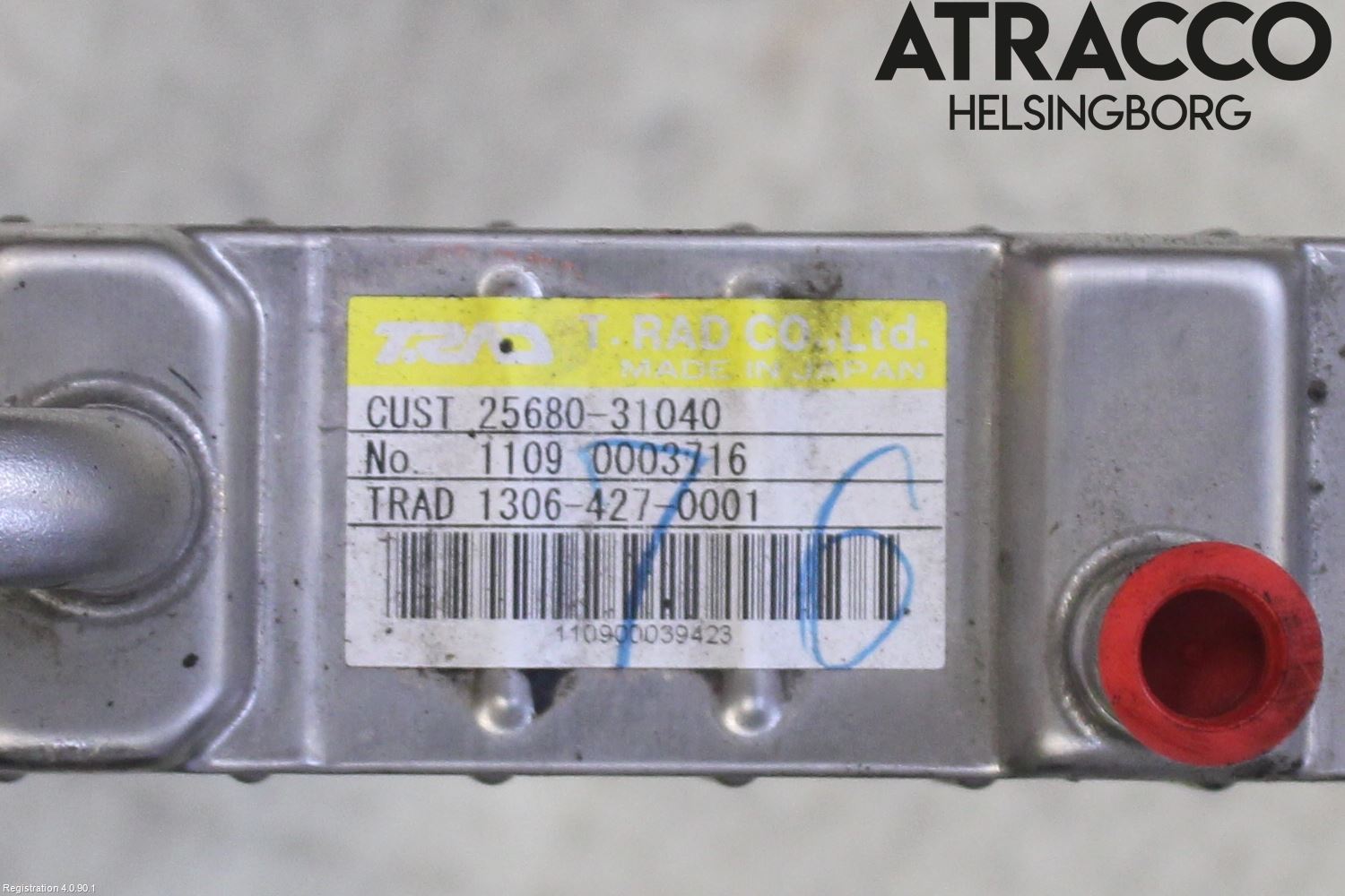 Lexus RX AL10 09-15 Avgaskylare