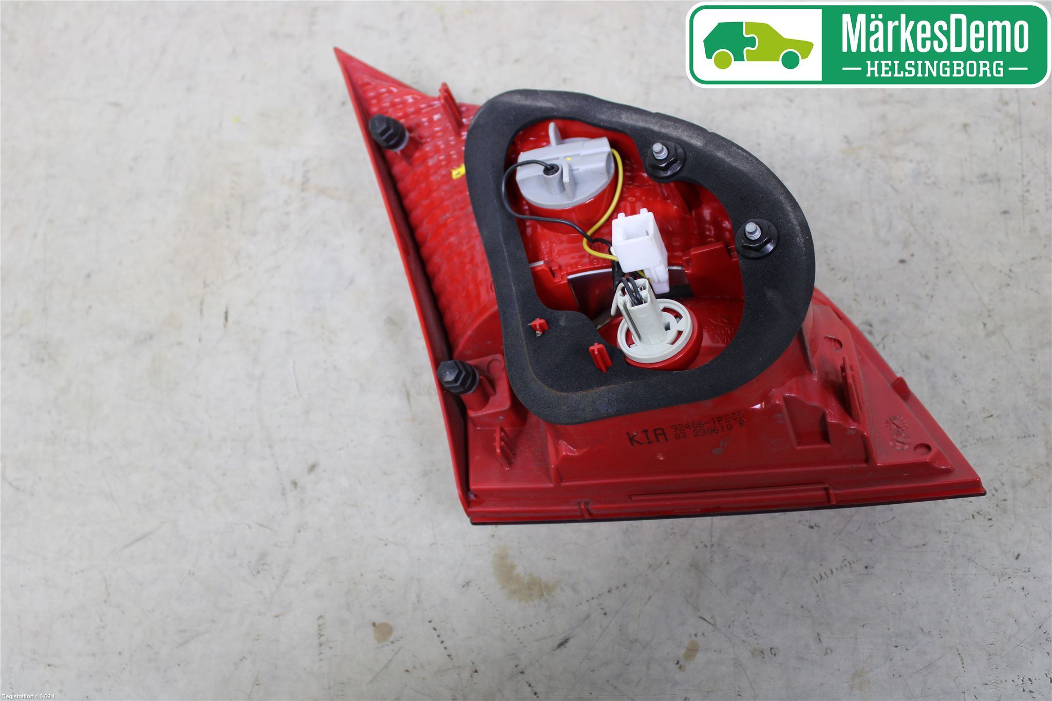 Kia VENGA 10-19 Bakljus Lucka Hö