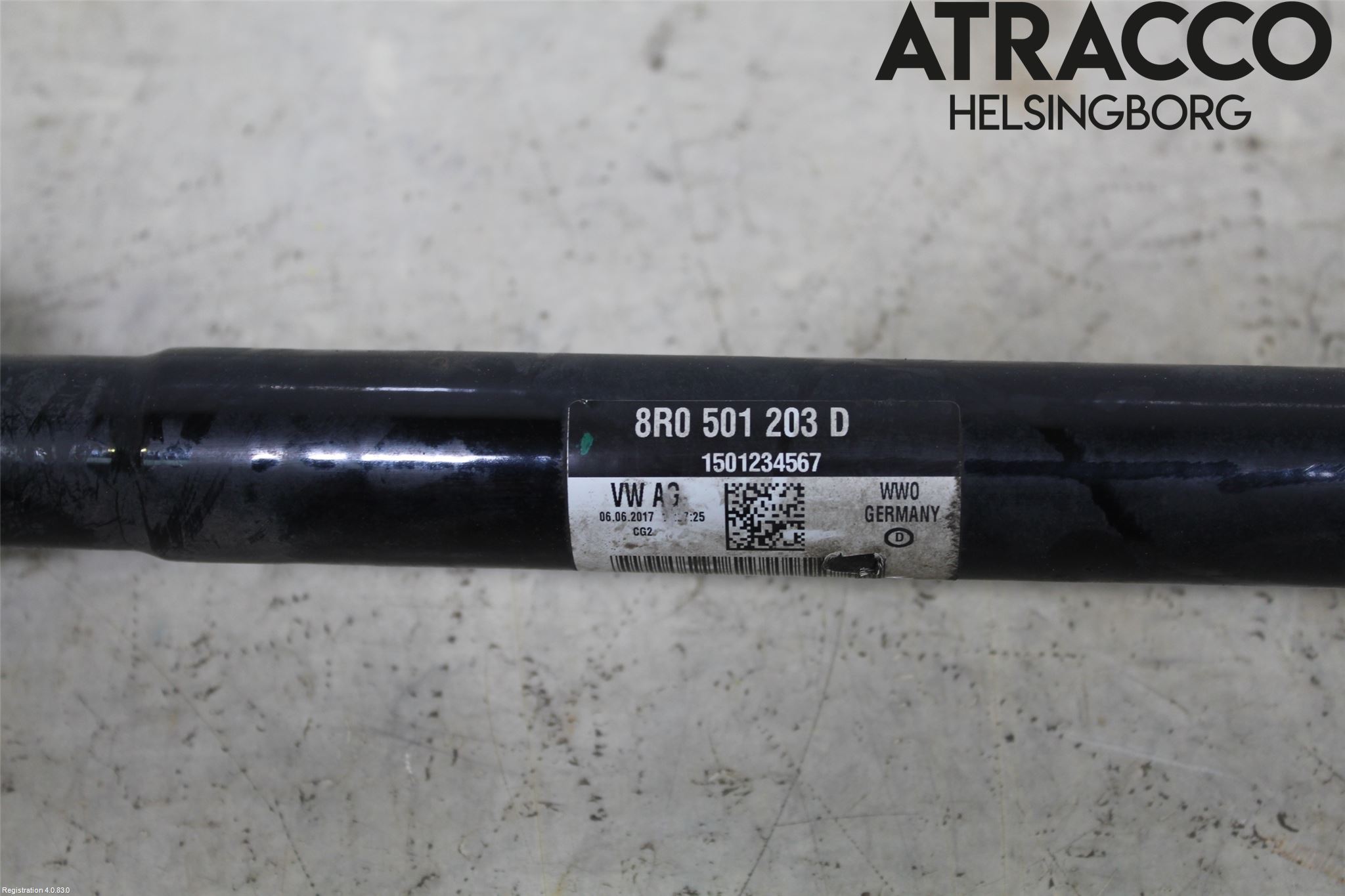 Audi A8/S8 4H 10-17 Drivaxel Bak Vänster