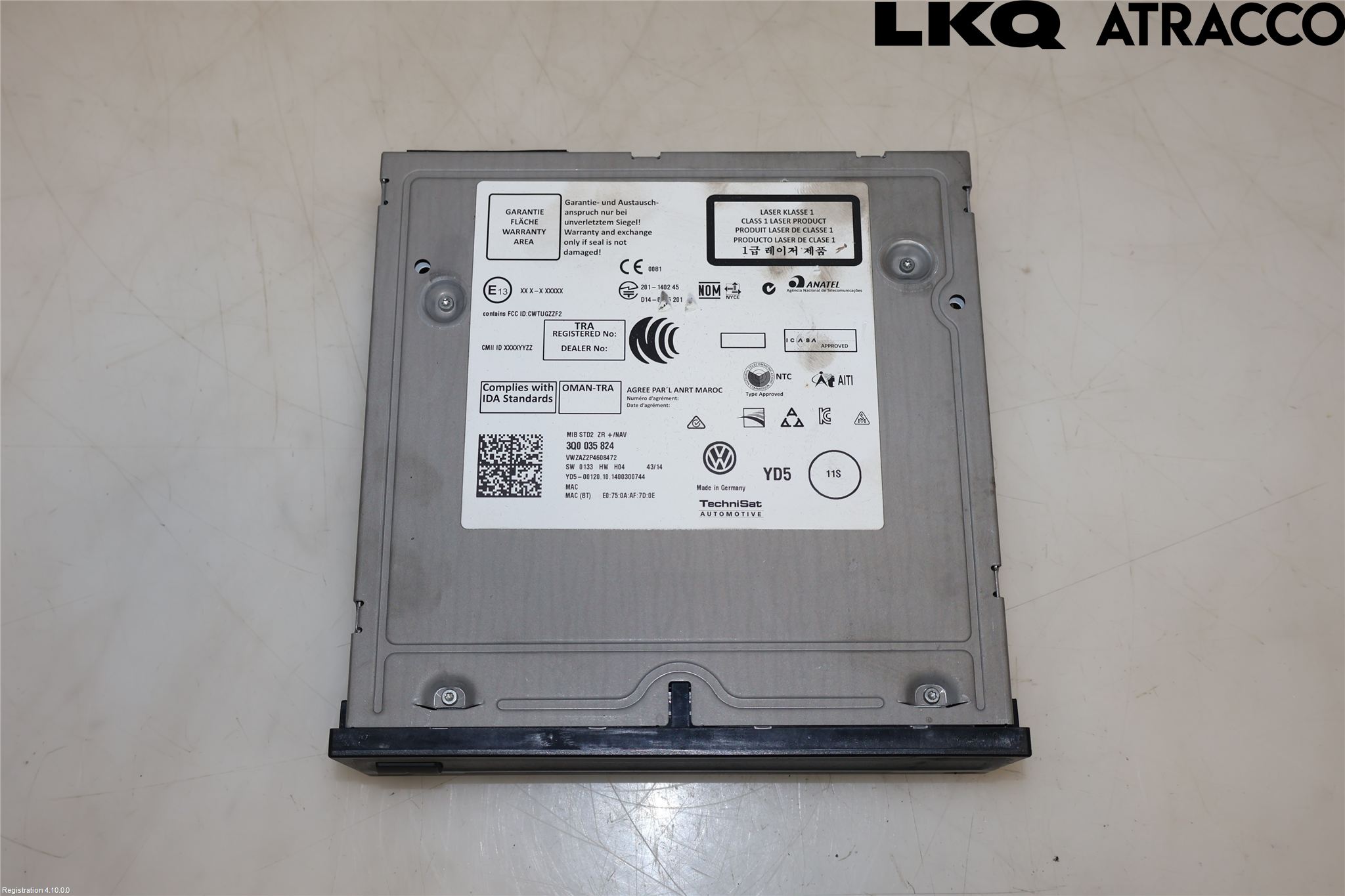 Volkswagen VW PASSAT 15-19 Cd Radio - Multimediapanel