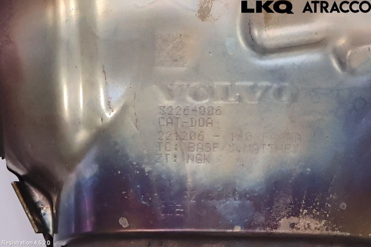 Volvo XC60 18- Katalysator