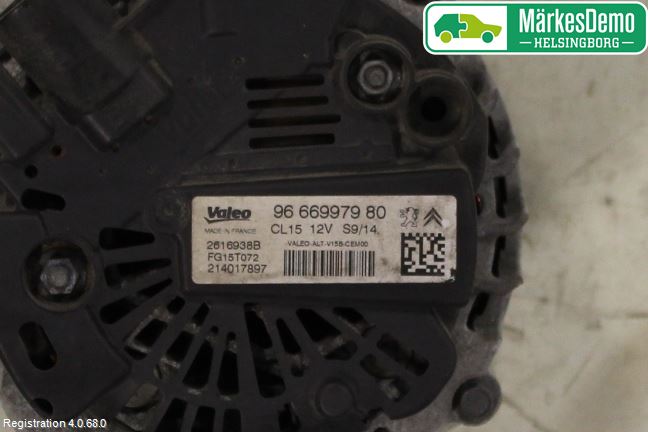 Peugeot 308 14-21 Generator
