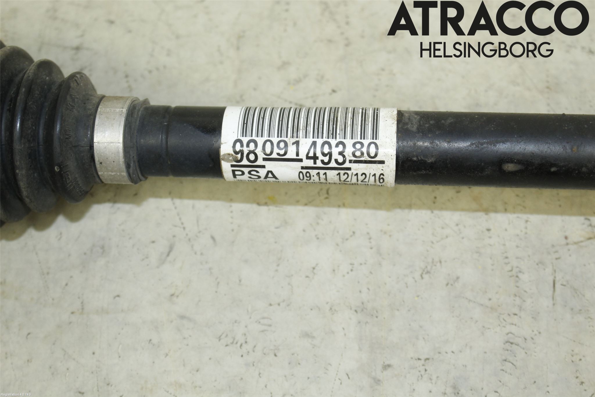 Peugeot 308 14-21 Drivaxel Fram Vänster
