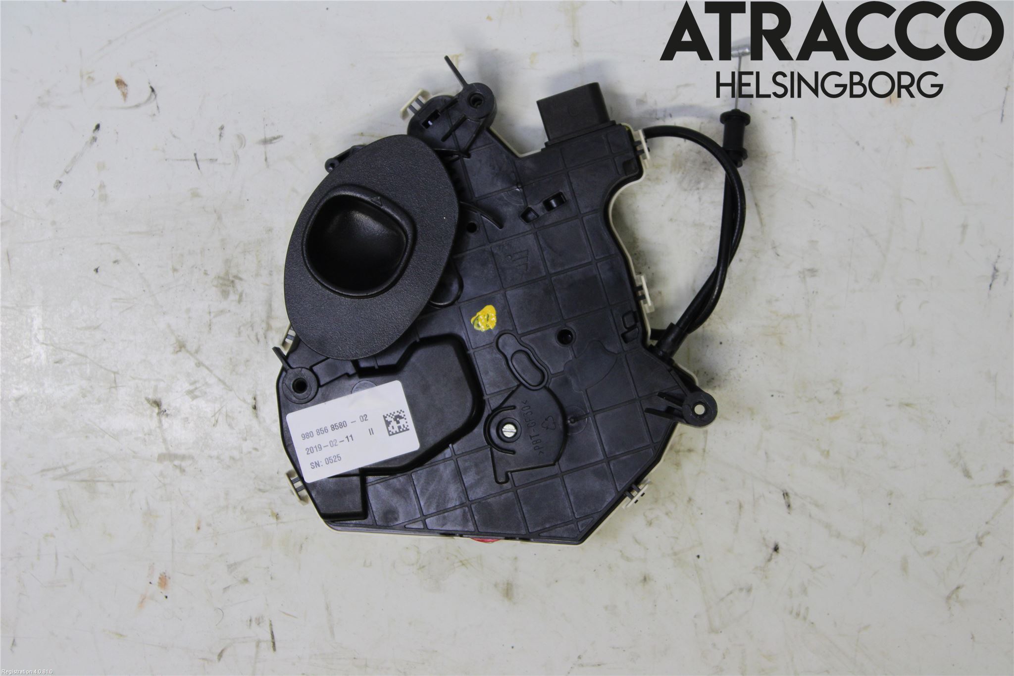 Citroen JUMPY/E-JUMPY 16- Centrallåsmot Baklucka