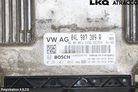 Volkswagen VW GOLF / E-GOLF VII 13-20 Styrenhet Inspump Diesel