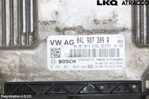 Volkswagen VW GOLF / E-GOLF VII 13-20 Styrenhet Inspump Diesel