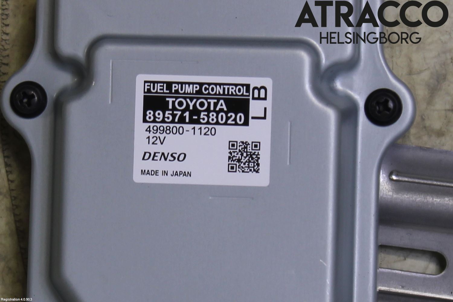 Lexus RX AL20 16-22 Styrenhet Bränslepump