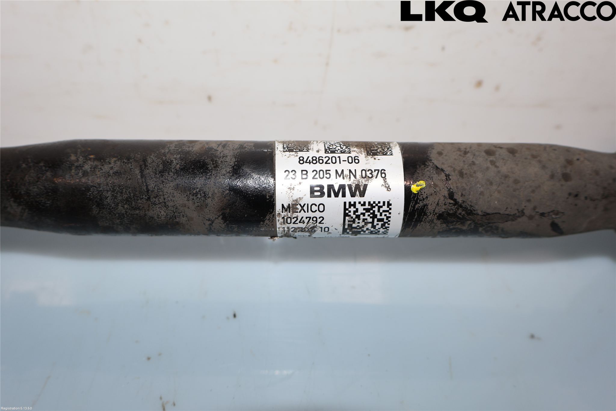 BMW X7 G07 19- Drivaxel Fram Vänster