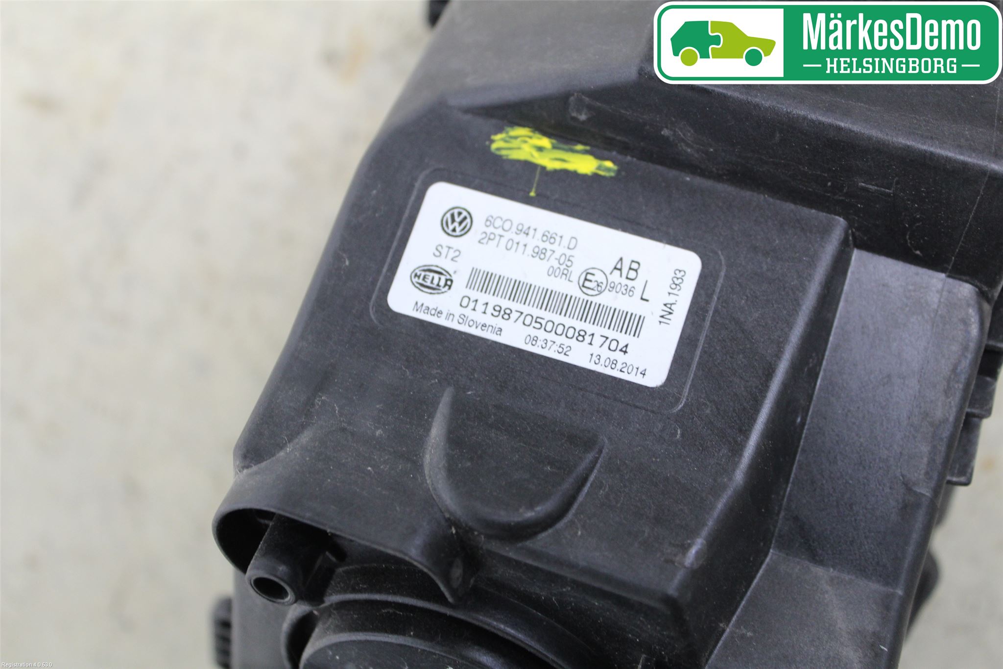 Volkswagen VW POLO 10-17 Dimljus-Varselljus Fram
