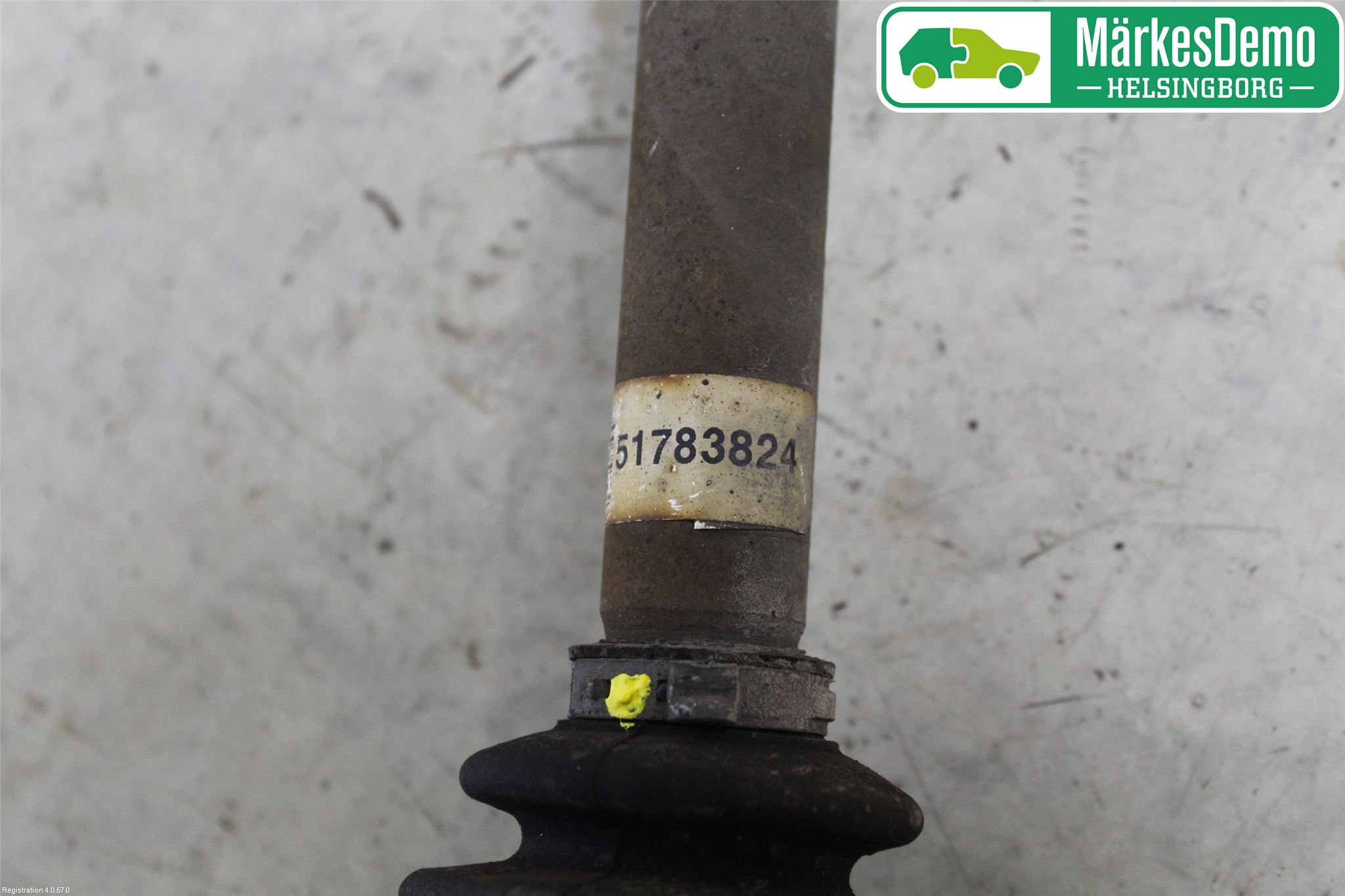 Fiat QUBO Drivaxel Fram Vänster