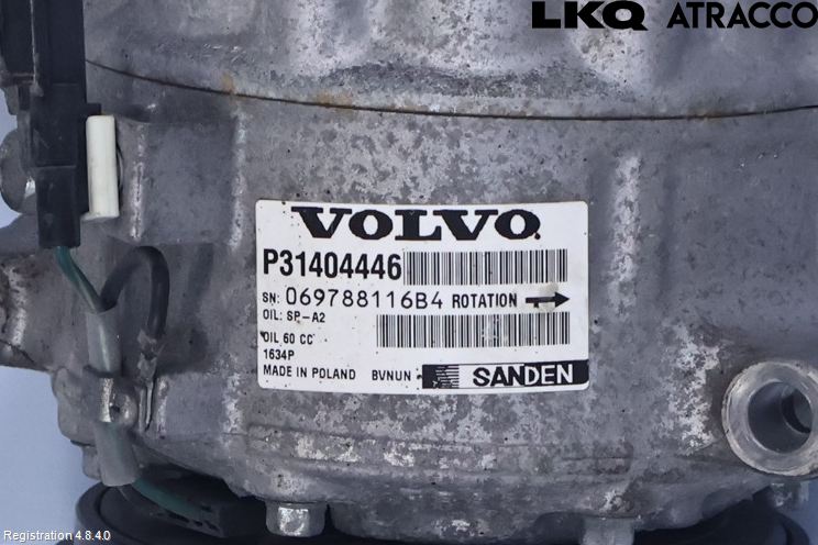 Volvo XC60 14-17 Ac Kompressor