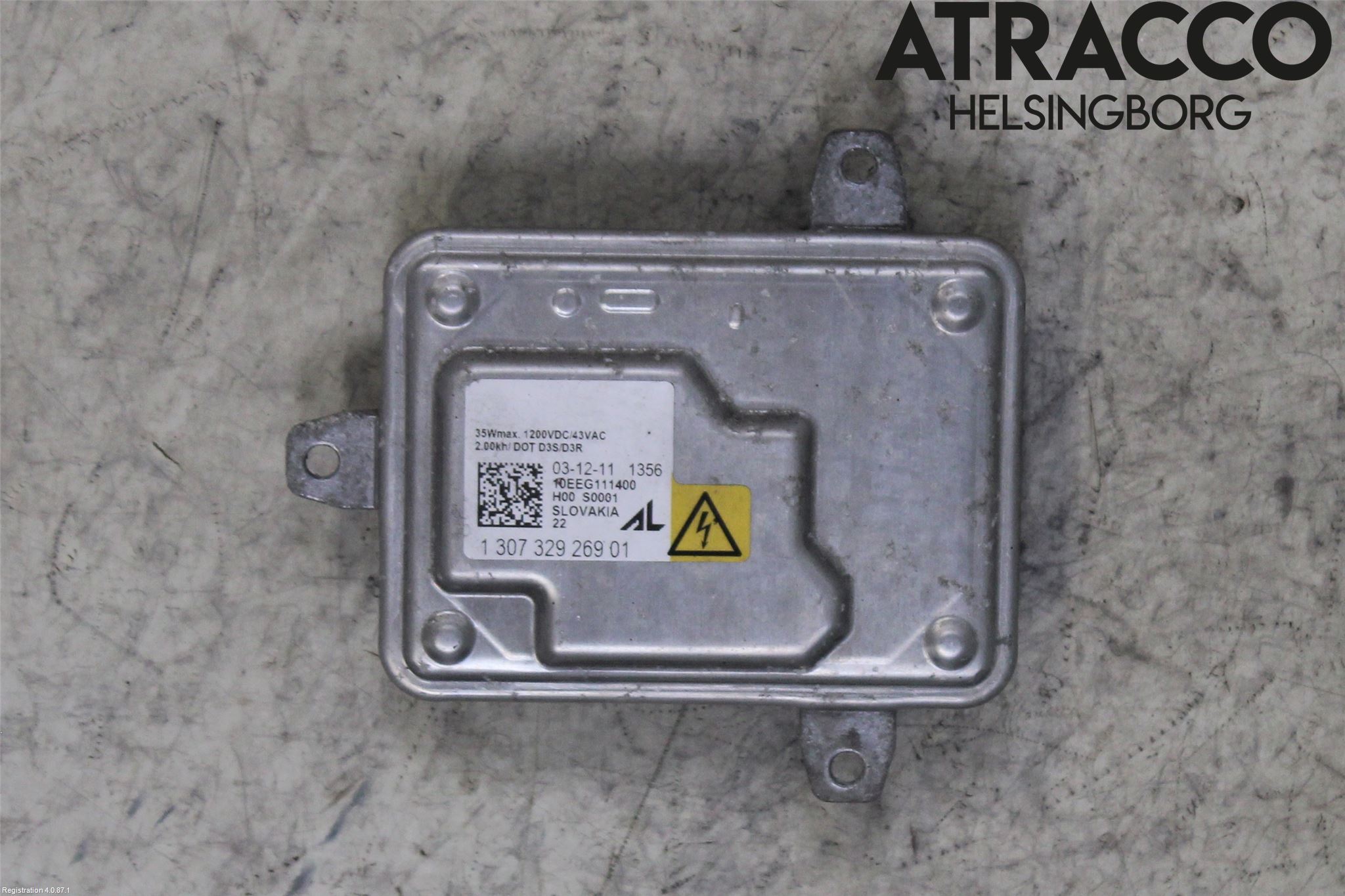 Volvo C30 10-13 Styrenhet Strålkastare