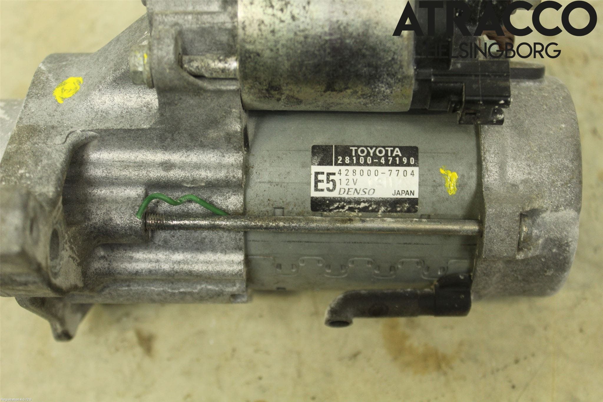 Toyota VERSO-S 11-16 Startmotor