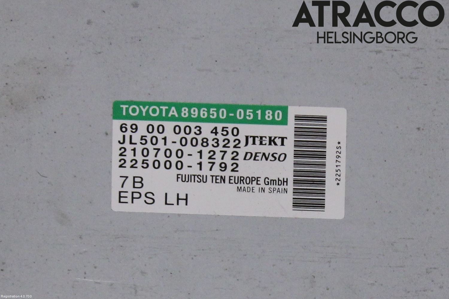 Toyota AVENSIS 16-18 Styrenhet Styrservo