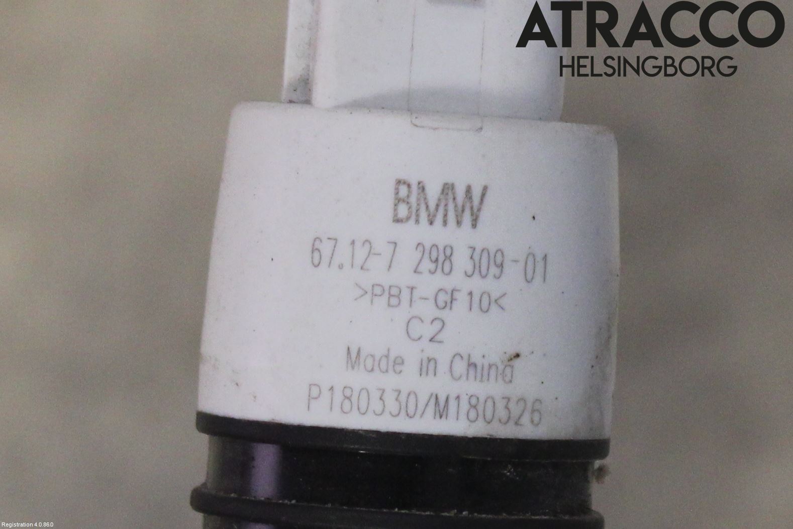 BMW 3 F30/F31/F80 12-19 Spolarpump Vindruta