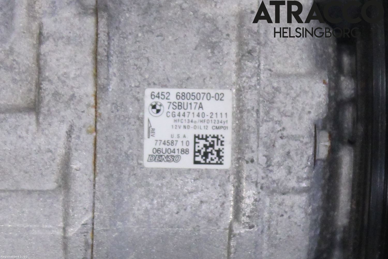 BMW X5 F15 13-18 Ac Kompressor