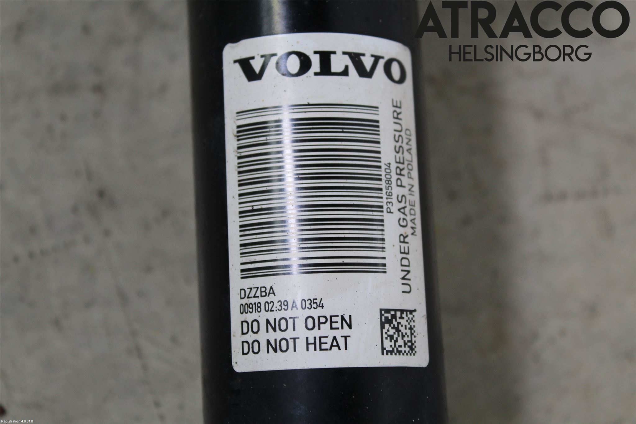 Volvo XC90/RECHARGE 16- Fjäderben Fram Vänster