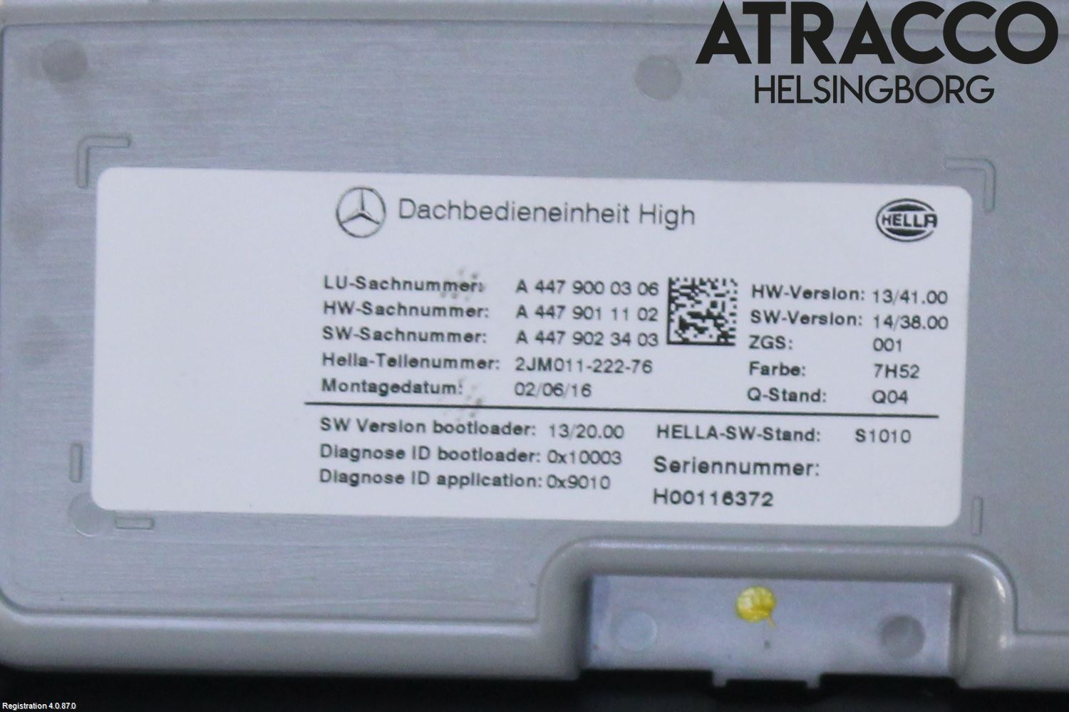 Mercedes-Benz MB VITO/V-KLASS (W640,W447,W448) 14- Innerbelysning