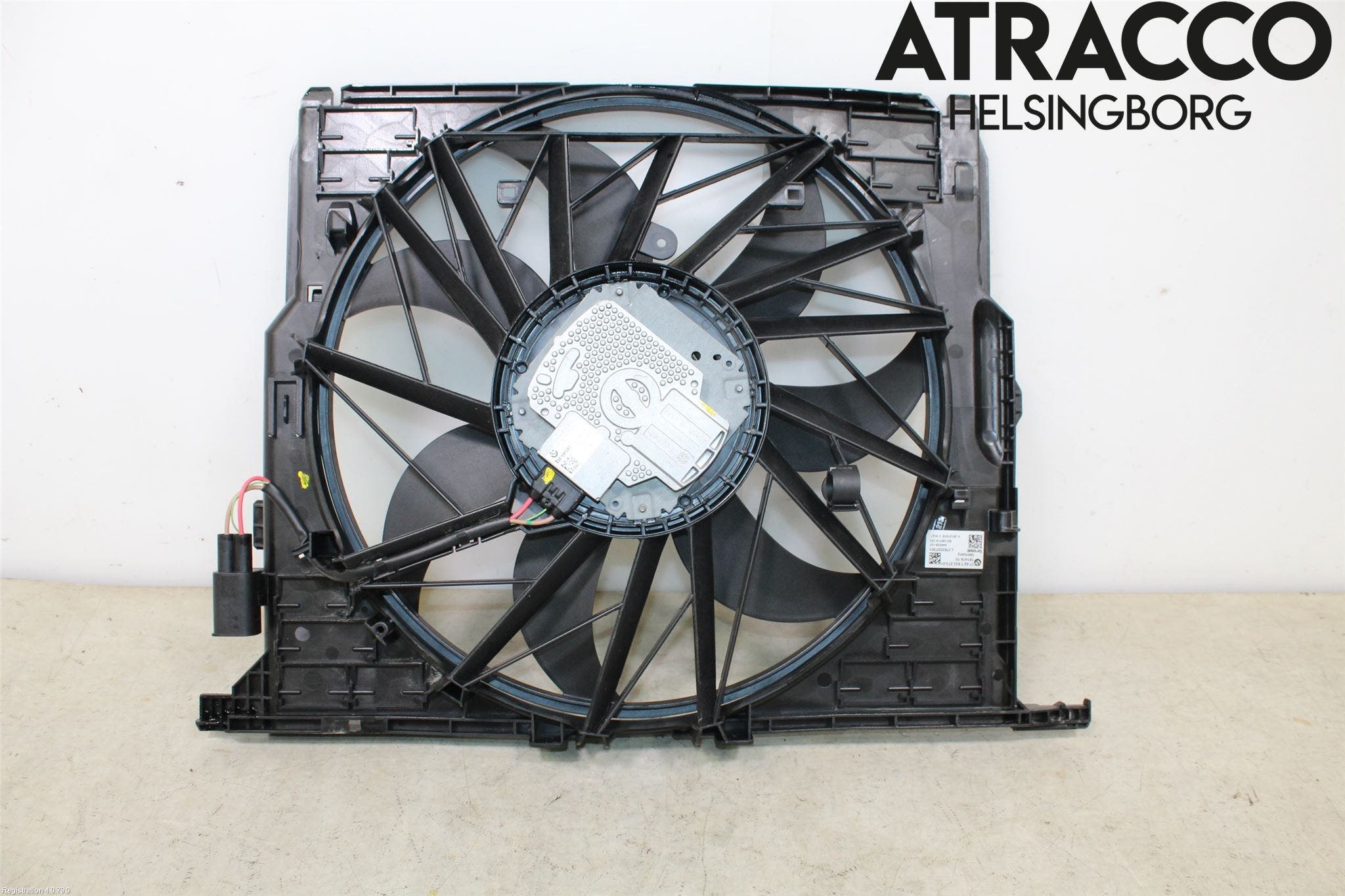 BMW 5 F10/F11/F18 09-17 Kylfläkt El