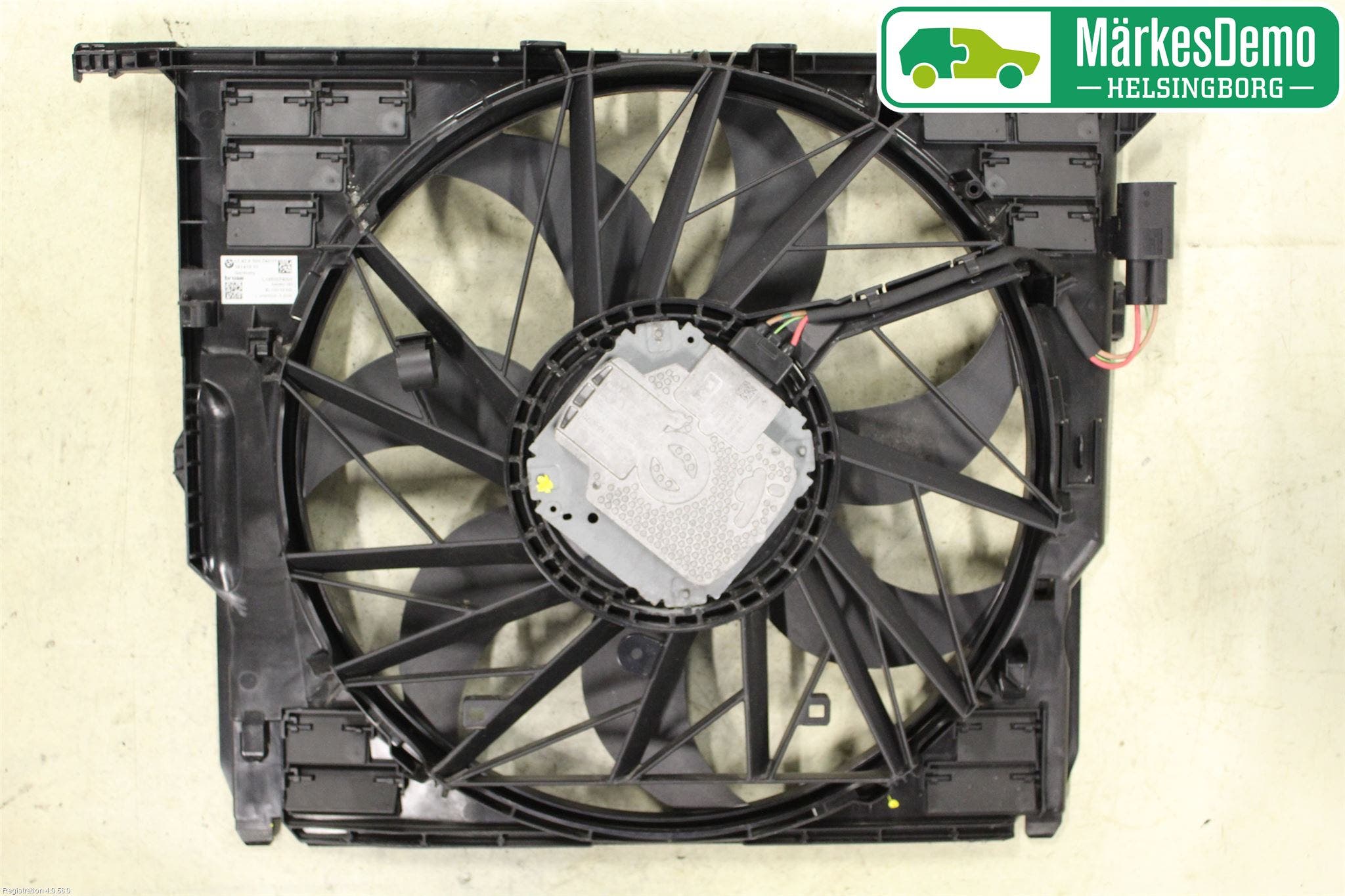 BMW 5 F10/F11/F18 09-17 Kylfläkt El