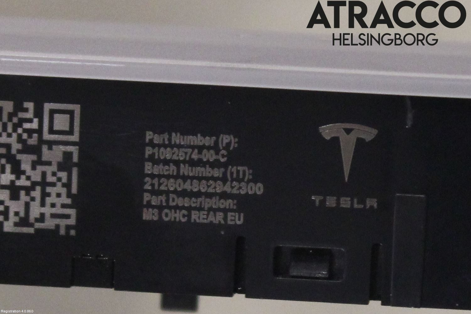 Tesla MODEL 3 17- Innerbelysning