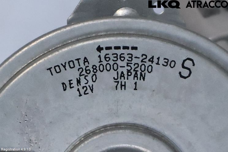 Toyota C-HR 24- Kylfläkt El