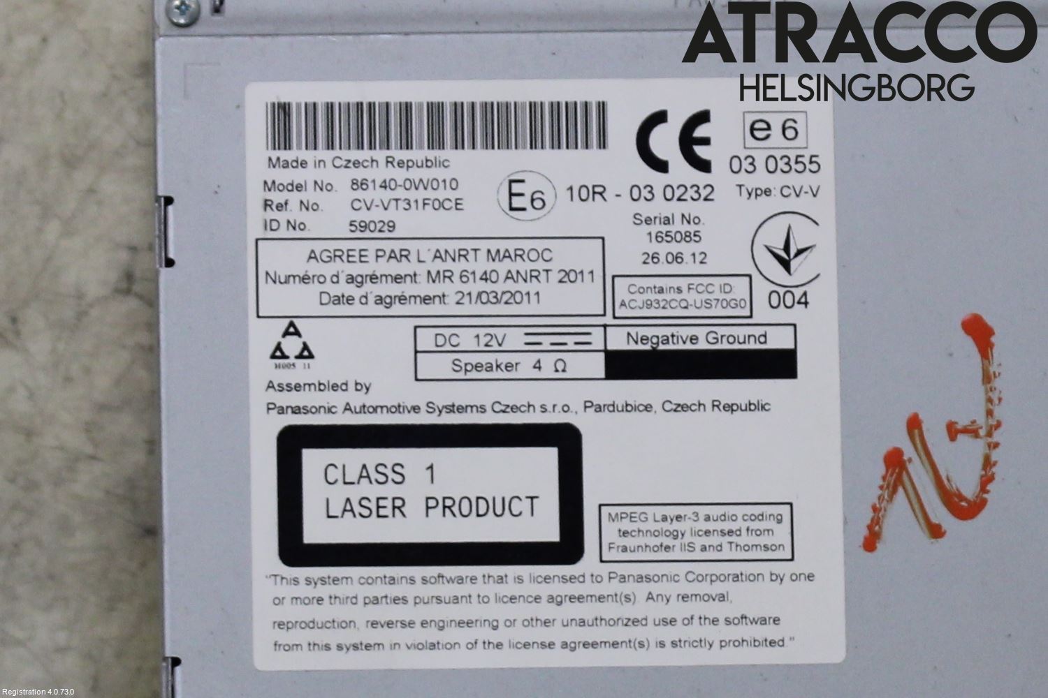 Toyota RAV 4 06-12 Cd Radio - Multimediapanel