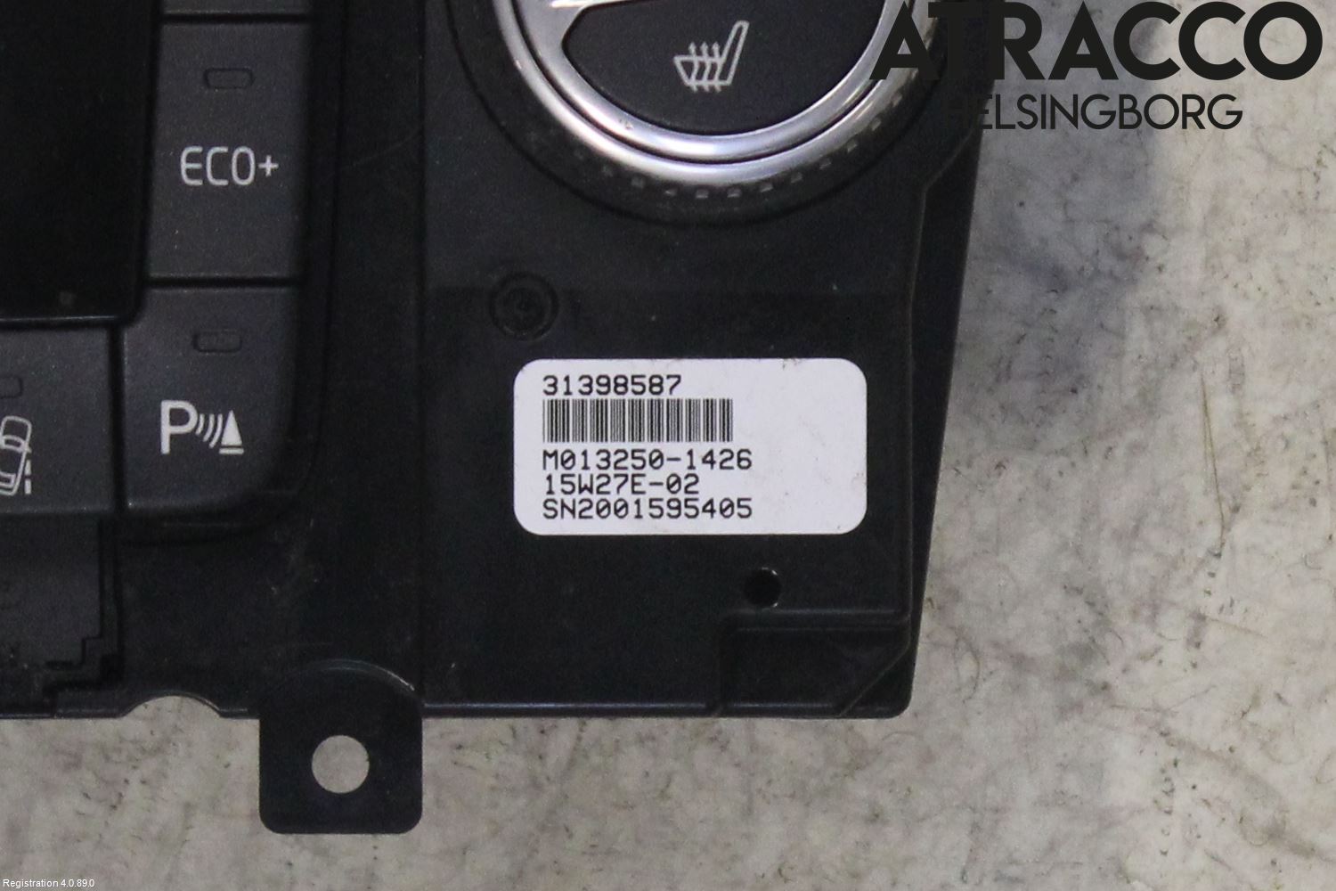 Volvo V70 14-16 Ac Styrenhet Ac Manöveren