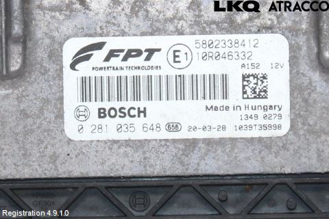 Iveco DAILY 14->> Styrenhet Inspump Diesel