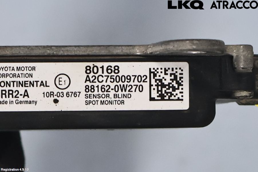 Toyota PRIUS (ZVW50) 16-21 Sensor Aktivt Kollisionsskydd