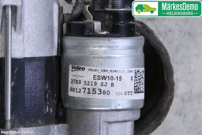 Citroen COTROEN C3 17-24 Startmotor