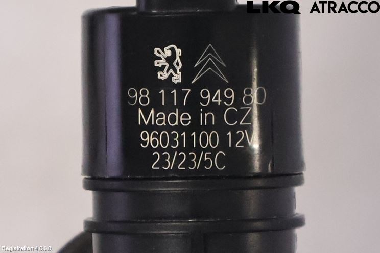 Peugeot EXPERT/E-EXPERT 17- Spolarpump Vindruta
