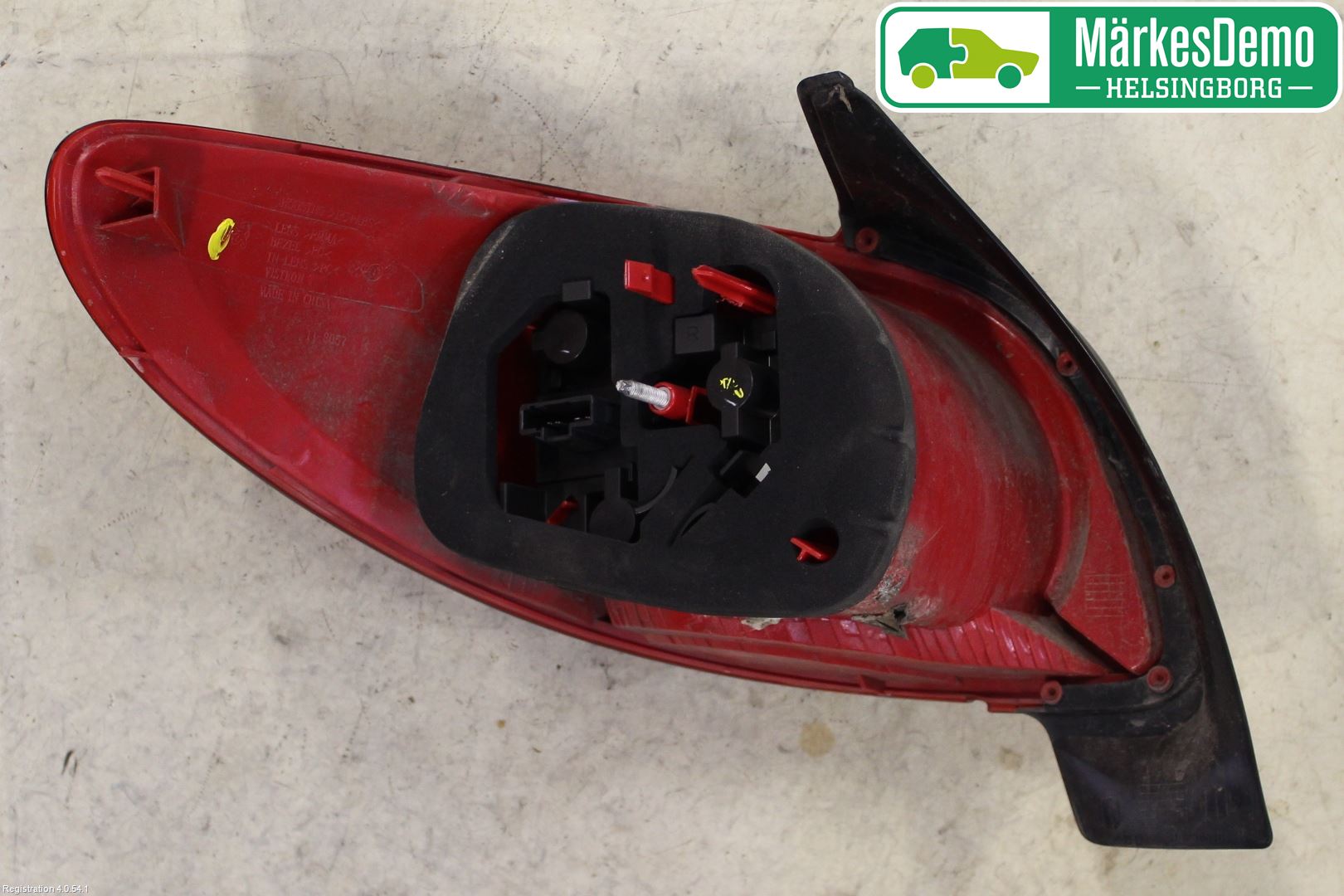 Peugeot 206+ 10-13 Bakljus Höger