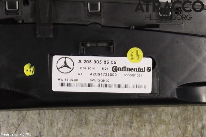 Mercedes-Benz MB C-KLASS (W205) 14-21 Ac Styrenhet Ac Manöveren