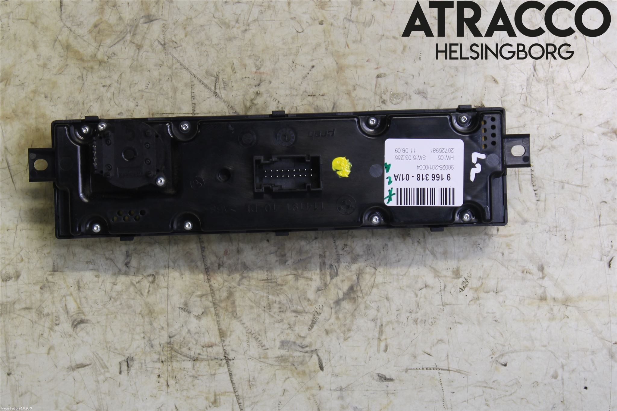 BMW X6 E71/E72   08-14 Ac Styrenhet Ac Manöveren