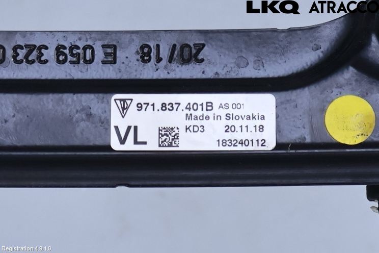 Porsche PANAMERA 09- Fönsterhiss El Kompl