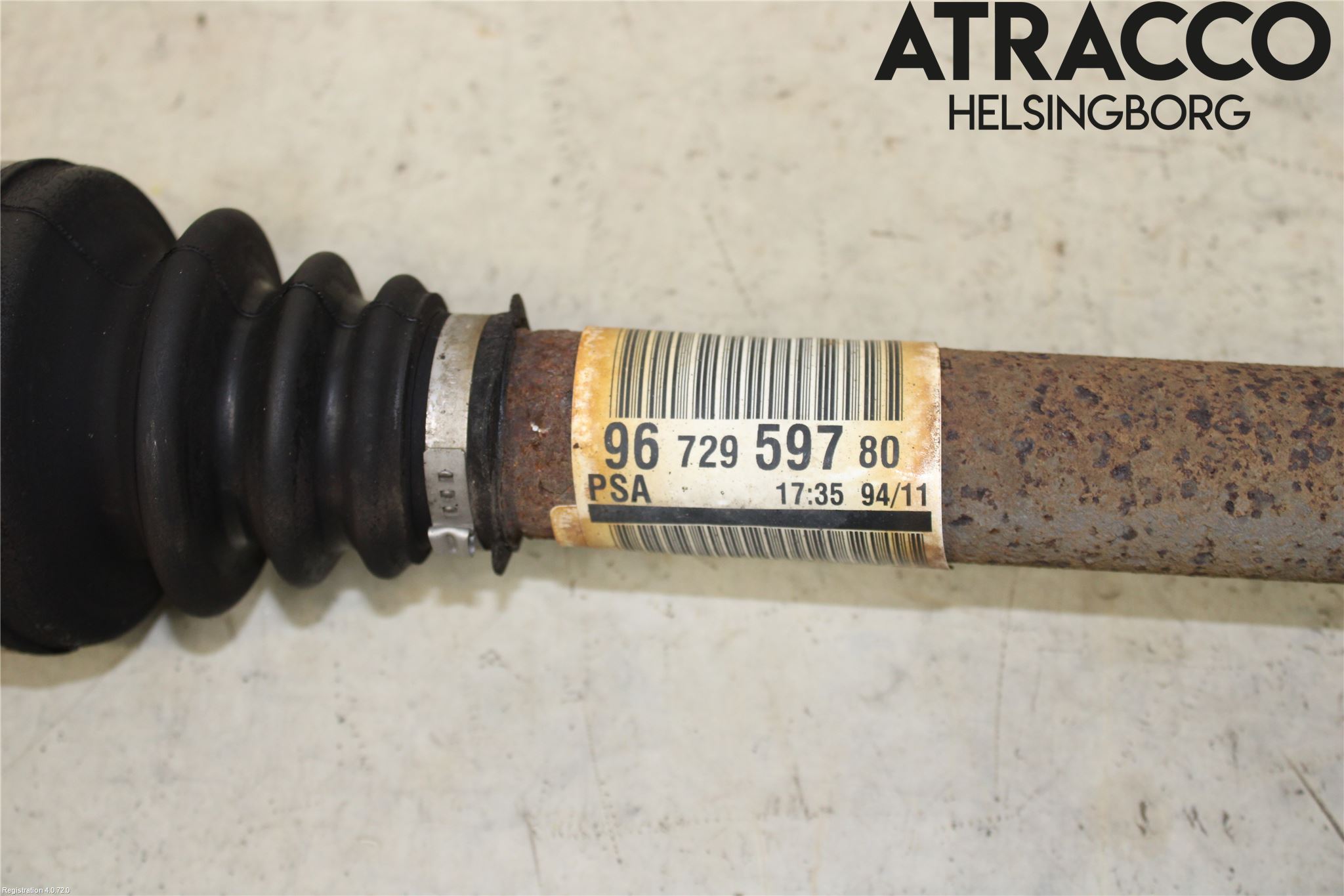 Citroen C5 08-17 Drivaxel Fram Vänster