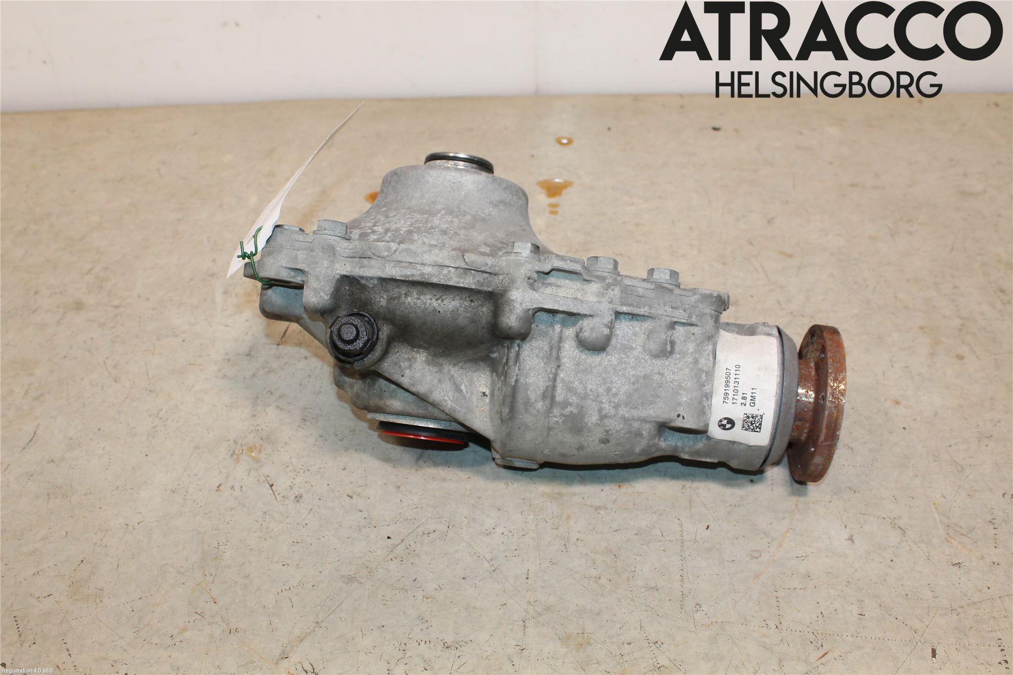 BMW 3 F30/F31/F80 12-19 Framvagn Diffrential