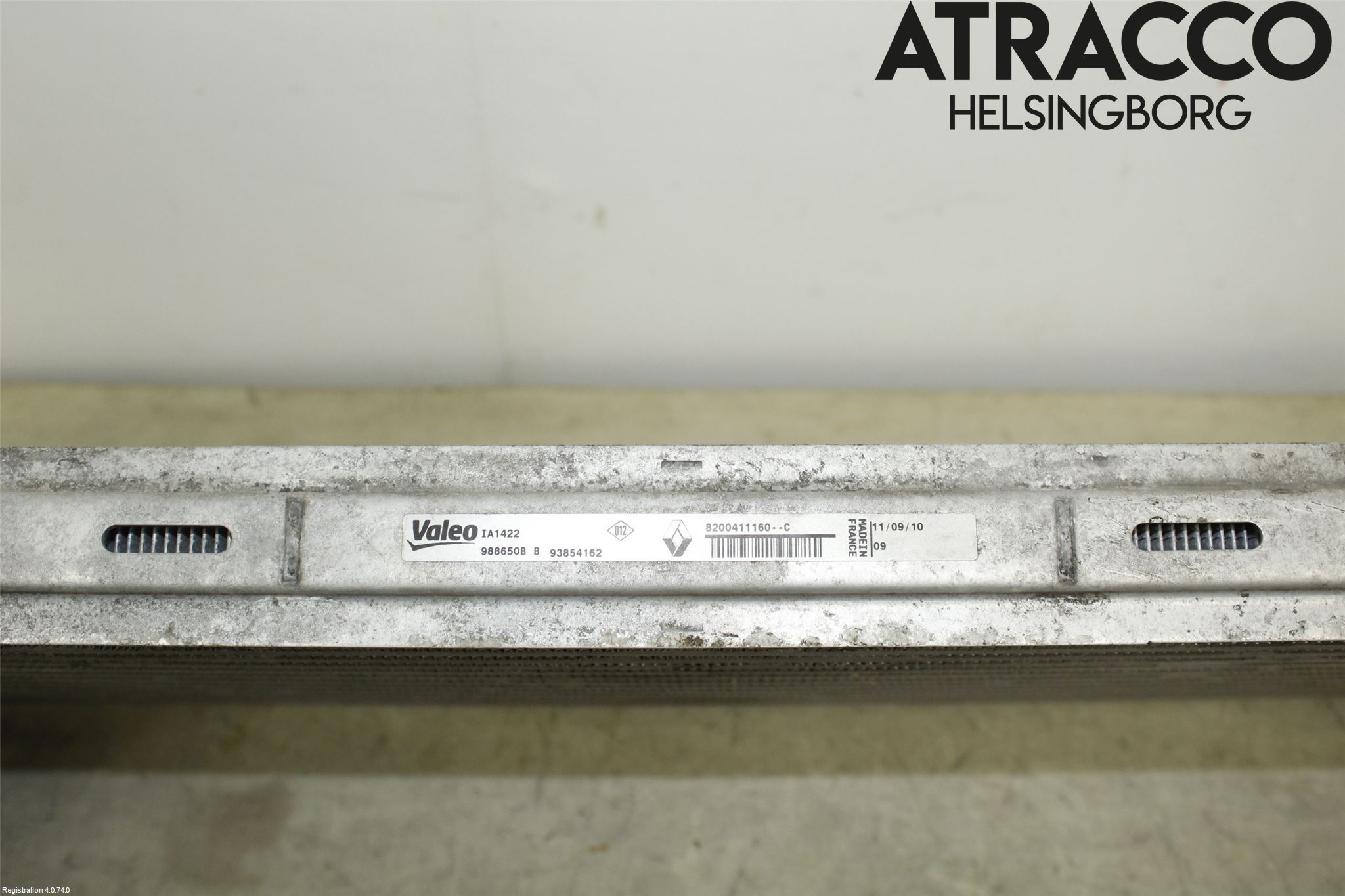 Renault TRAFIC   02-14 Laddluft-Intercooler Kyl