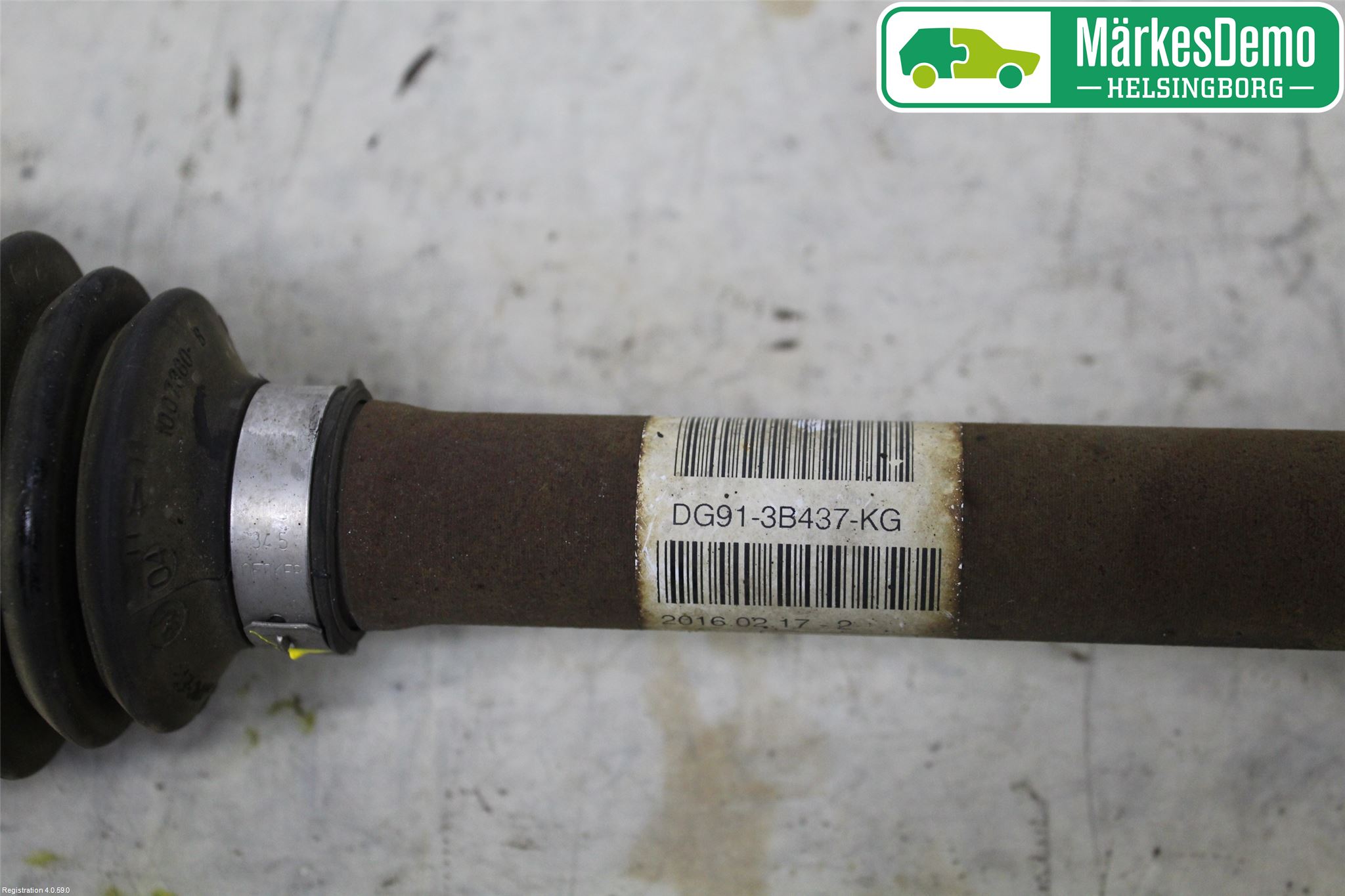 Ford MONDEO 15-22 Drivaxel Fram Vänster