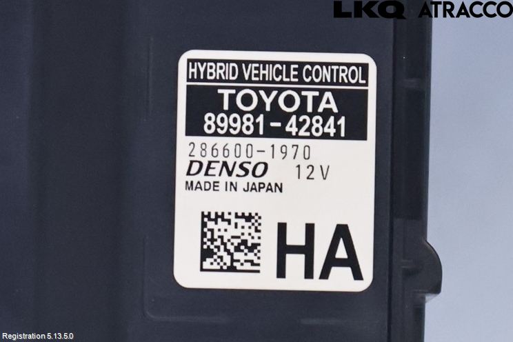 Toyota bZ4X EA10 22- Styrenhet Elmotor