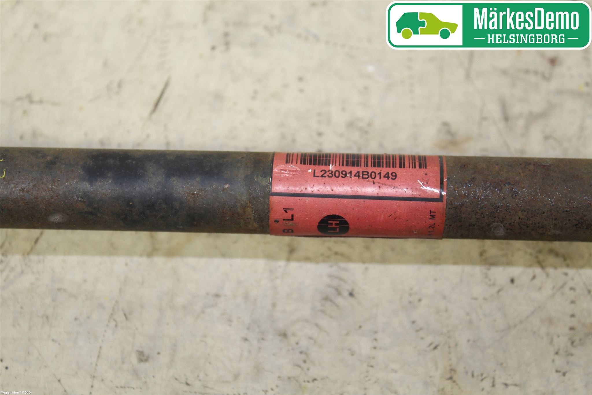 Nissan NOTE E12 14-20 Drivaxel Fram Vänster