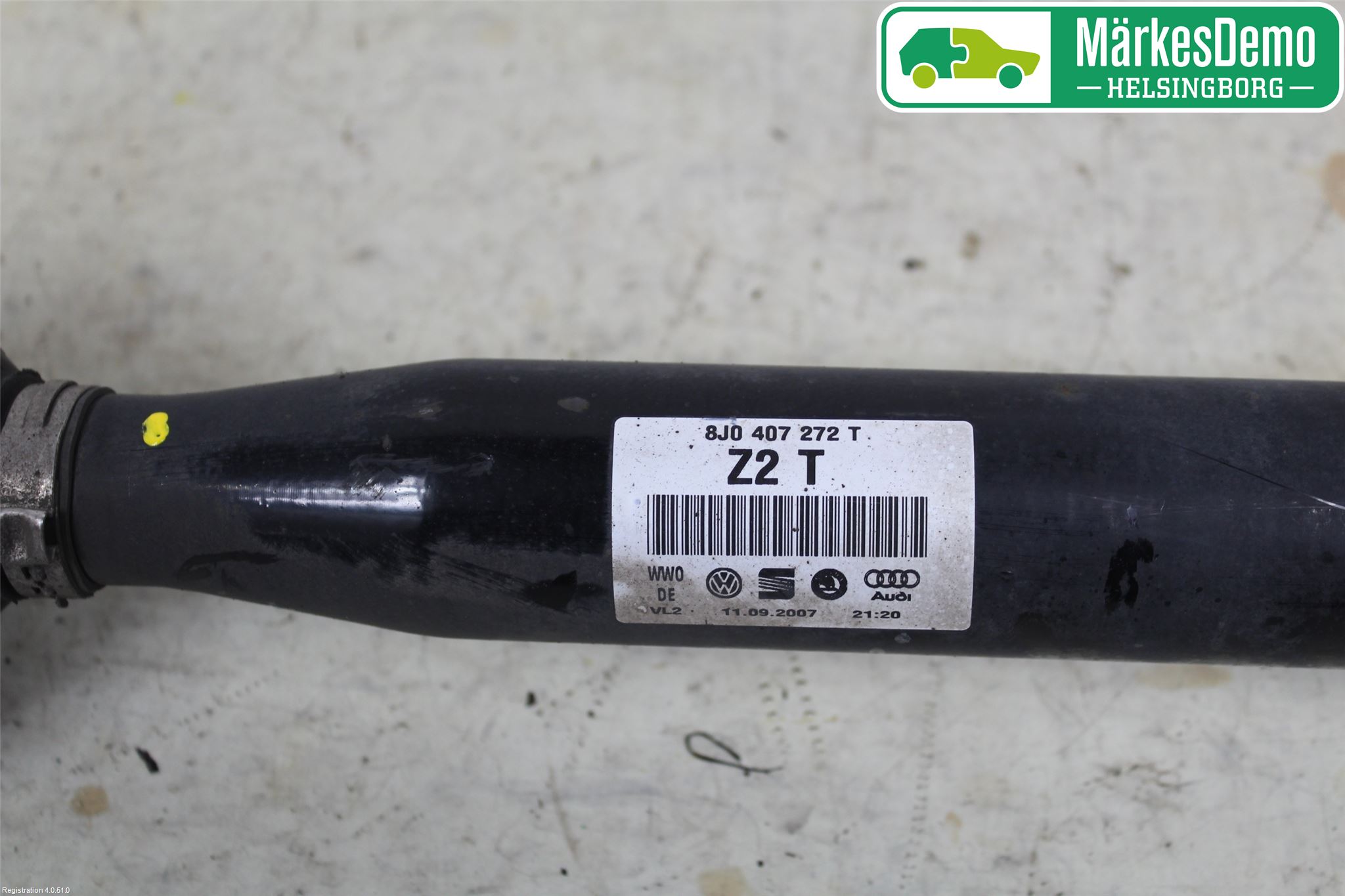 Audi TT/TTS 07-14 Drivaxel Fram Höger